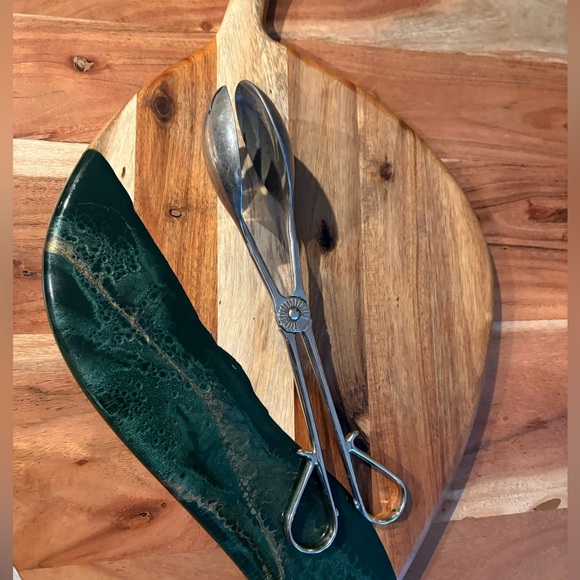 Antique silverware salad serving - Picture 1 of 6